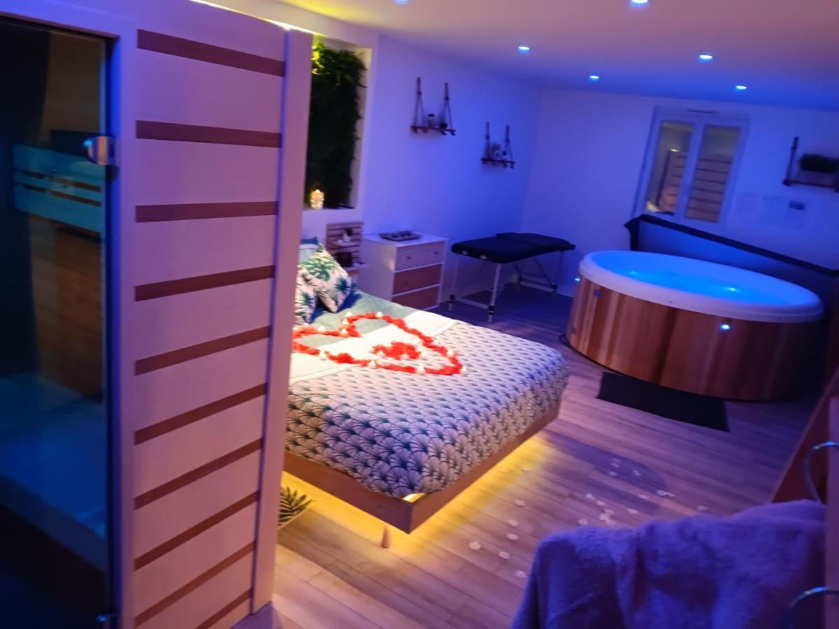 Gite Et Spa Au Secret Du Bonheur Pouilly-sur-Serre Exterior foto